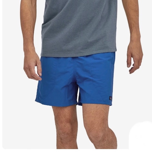 Patagonia Shorts Patagonia Mens Baggies Blue Shorts 5 Sz L Poshmark